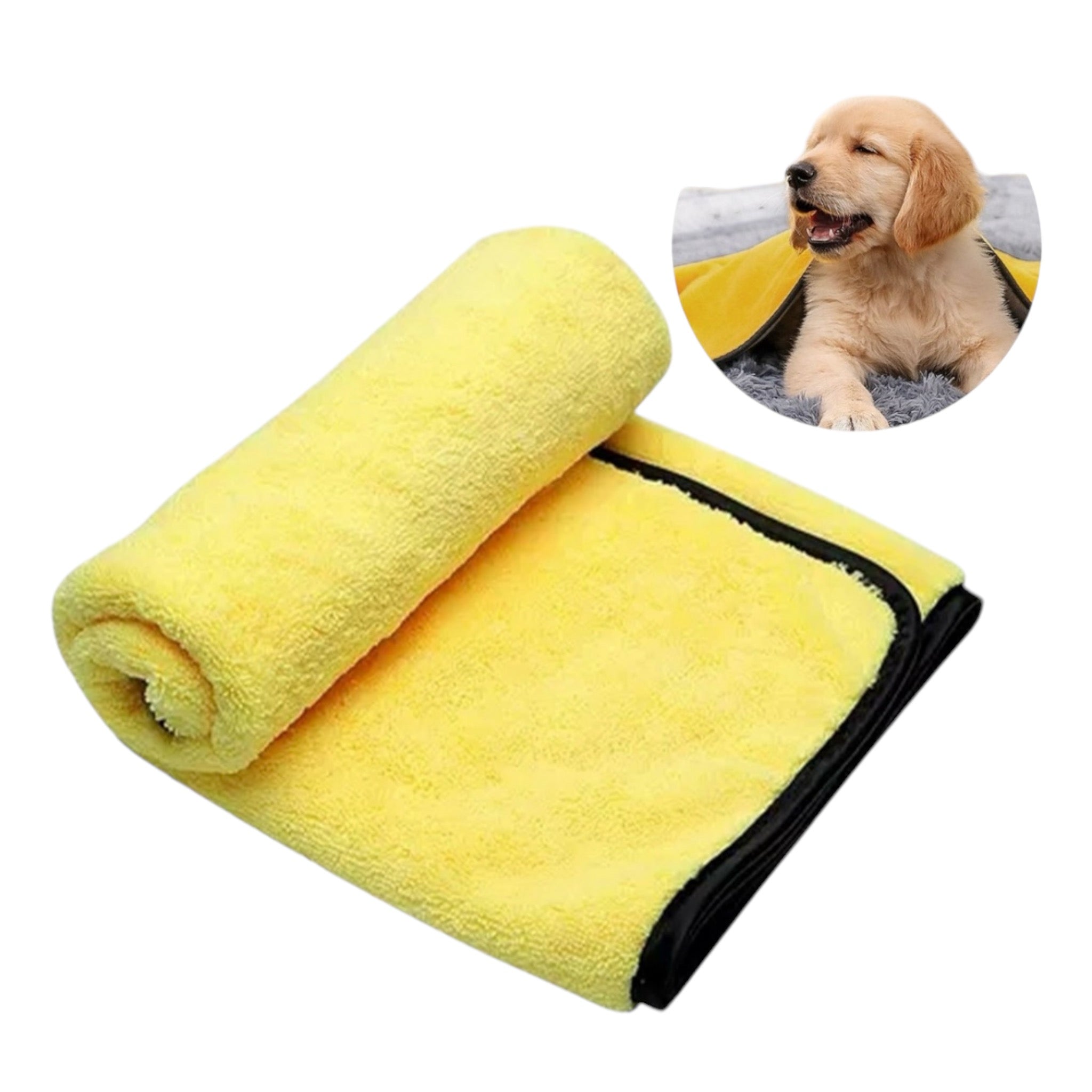 TOALLA SECADORA SUPER ABSORVENTE PARA PERROS Y GATOS